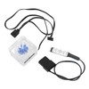 PC Water Flow Meter Indicator G1/4 Thread 3 Way Acrylic