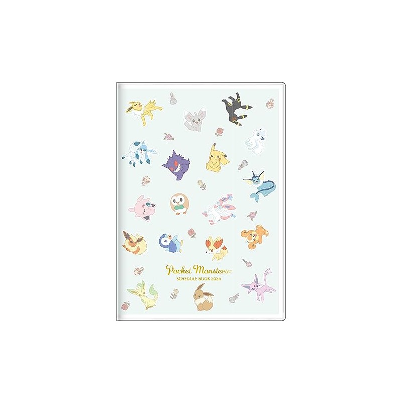 Sunstar Stationery Pocket Monster 2024 Monthly B6 Flyer S2957140