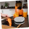Ciieeo 3-Piece Cheese Grater Set with Container Dual-Sided Stainless Steel