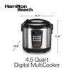 Hamilton Beach Digital Programmable Rice and Slow Cooker & Food