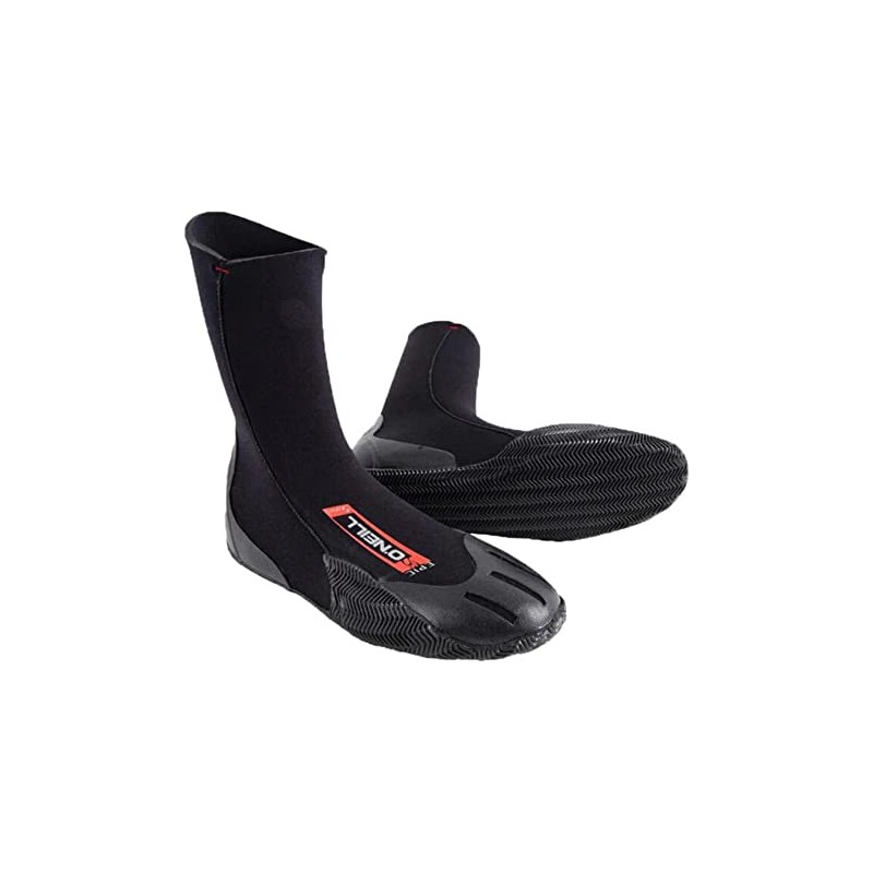 O'Neill Epic 3 mm Round Toe - Black - Lightweight