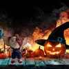 Movie Doll Simulation Horror Doll Decorations Desktop Resin Ornaments for