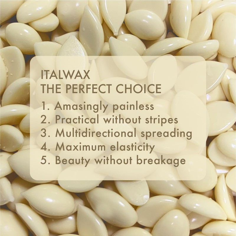Italwax Film Wax Cioccolato Bianco 1kg