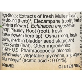 Herbs Etc. - Lung Tonic - Promotes Healthy Lung Function - 1fl oz