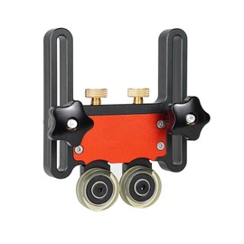 Pressing Feeder Guider, Woodworking Table Saw Press Feeder, Dual Bearing Roller Aluminium Alloy Guider (1 PC)