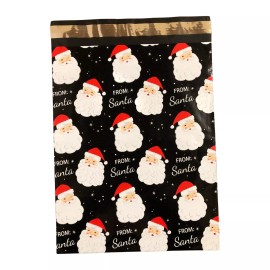 KC Republic Santa Claus Paintable Wooden Christmas Ornement, Hang on the Christmas Tree