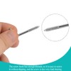 YXQ 50pcs Square Bend Hooks,M3.7-40x15mm Self-Tapping L Shape Right Angle
