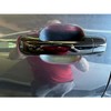 HECASA Mirror Covers+ 4 Door Handles Kit Compatible with 2007-2022