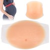 Fake Pregnancy, Silicone Artificial Pregnant Tummy with Straps, Fake Pregnancy