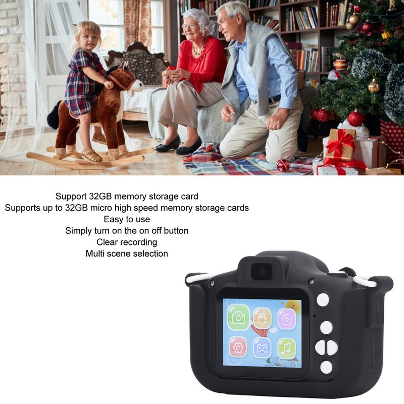 Mini Kids Camera Multifunction 2.0 Inch Large Screen HD 4000W