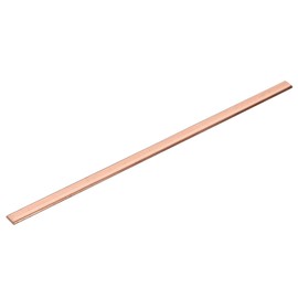 sourcing map Copper Flat Bar, 1/16" Thickness x 3/8" Width x 10" Length Copper Bus Bar Stock Plate Mill for Electrical (1.5mm x 10mm x 250mm)