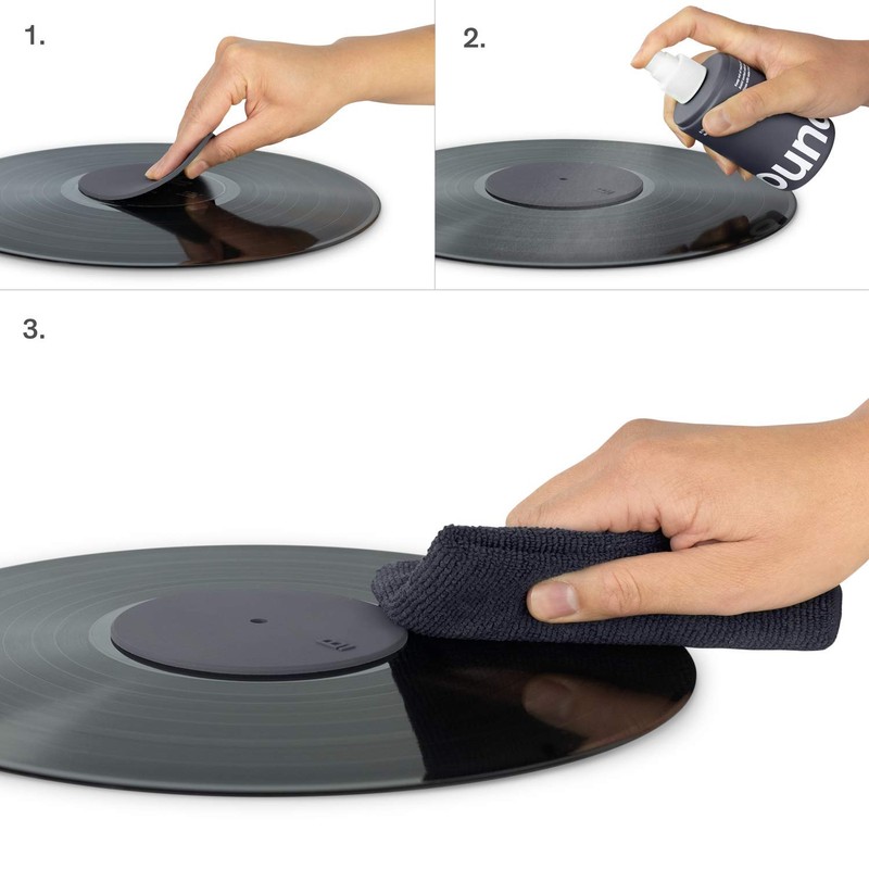 Boundless Audio Record Cleaning Solution - 6.75oz Vinyl Cleaner Fluid,