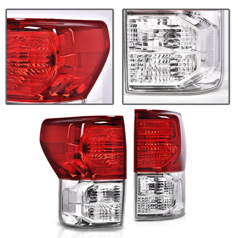 G-PLUS Tail Lights Assembly Left & Right,Fit For Toyota Tundra