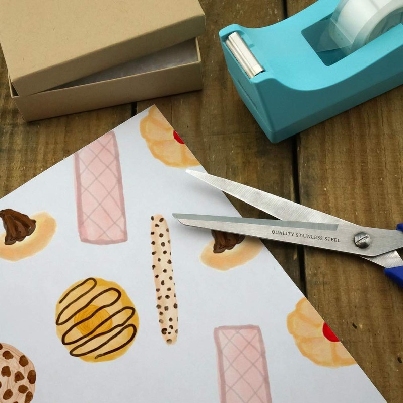 GRAPHICS & MORE Delicious Cookies Desserts Pattern Gift Wrap Wrapping