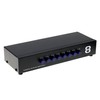 Optimal Shop 8-Way Composite Video Audio 3 RCA AV Switch