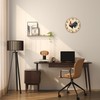 XNM Round Rustic Wall Clocks for Kitchen Living Room Decor