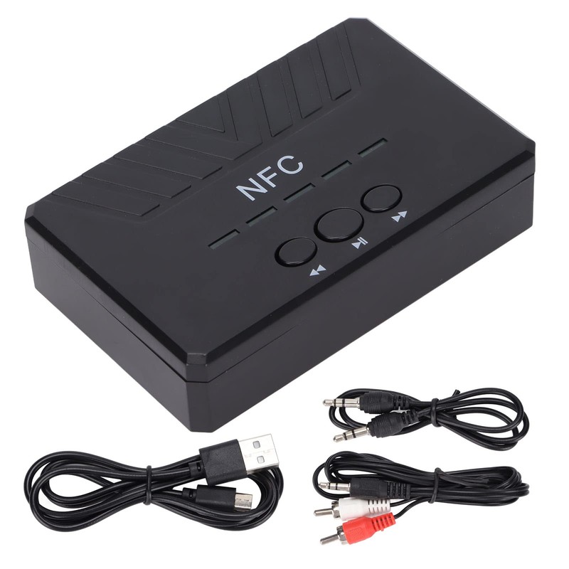 Bluetooth5.0 Receiver, Wireless NFC Adapter, HiFi Receiver, with Non Slip