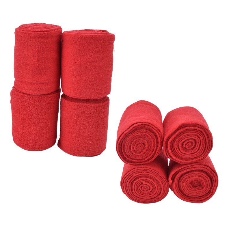 4Pcs Horse Leg Warp Self Adhesive Breathable Wear Resistant Animal