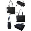 Business Bag, Tote Bag, 5425 Polyester, A4 Pocket File, Black
