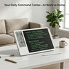 10-Inch Rechargeable LCD Calendar Notepad with Digital Clock Temperature and