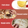 5Pcs Pan Scrapers Plastic Scraper Tool Easy Clean Non-Sticky Flexible