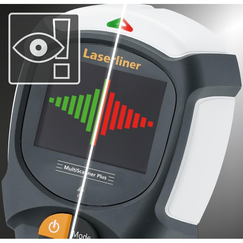 Laserliner MultiScanner Plus 080.967A Tracking Depth (Max.) 120 mm Suitable