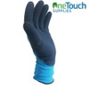 3 Pair Fully Latex coated Work gloves Waterproof Wet Breathable