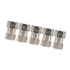 5PCS Plumbing Fittings Stainless Steel Female Thread Pipe Adapter Fittings