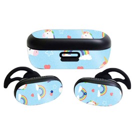 MightySkins Glossy Glitter Compatible with Bose QuietComfort Earbuds (2020) - Unicorn Perfection | Protective, Durable High-Gloss Glitter Finish | Easy to Apply and Change Styles | Made in The USA