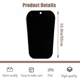 Tsathoggua Pack of 4 Boot Shaper Shape Inserts Tall Boot Support for Women and Men, Reusable Boot Shaper, Boot Stretcher, PVC Shoe Holder, Boot Shaping Tool, black