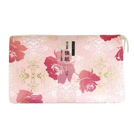 kimono Beauty No.3502 Traditional Paper with Case, Rose, 6.9 x 5.7 inches (175 x 145 mm), Pack of 20