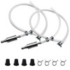 CHEVIXOR Brake Bleeder Hose - One Way Check Valve Tube