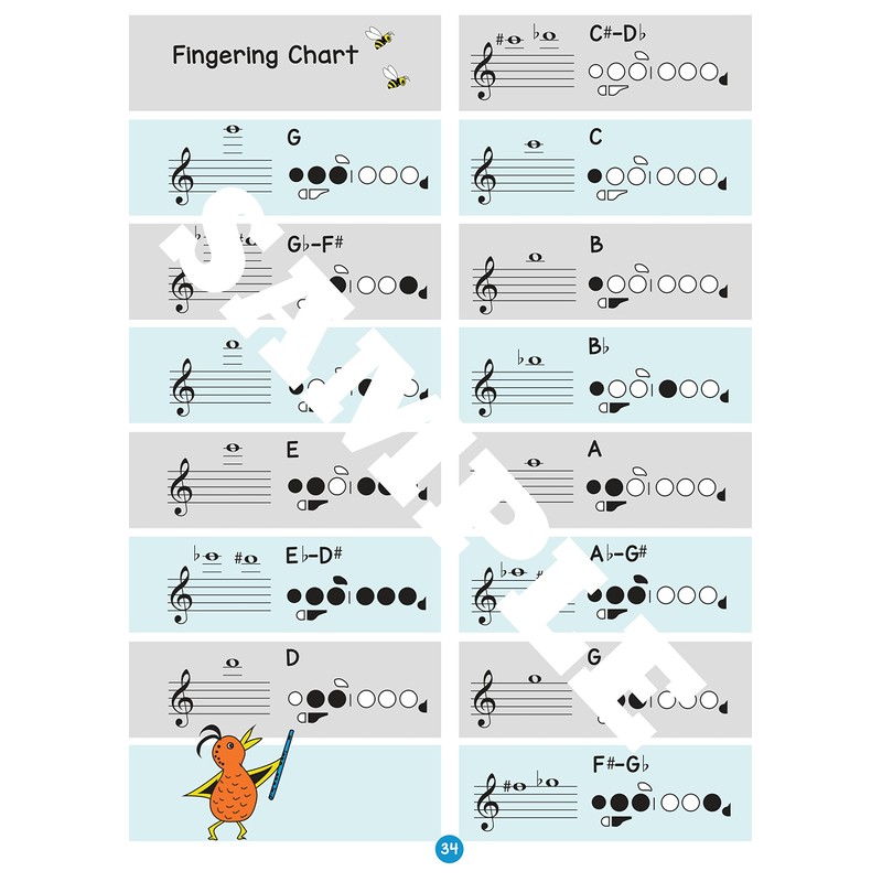Flute Zoo Book Five- Note Fun