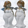 Pommerntraum ® Set of 2 decorative figures, collectible figures, guardian