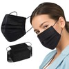Borje Borje Disposable Face Mask, 100 PCS Black Masks, 3