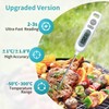 HORJOR Meat Instant Read Probe Waterproof Cooking 141mm for Kitchen