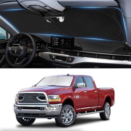 Windshield Sun Shade for 2010-2027 Dodge RAM 1500 2500 3500 Sunshades Cover