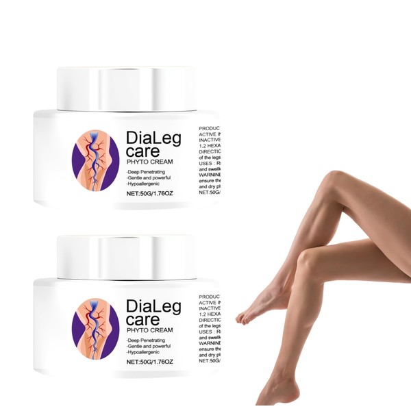 2Pcs DiaLeg Care Cream Leg Trea_tment Cream