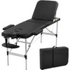 BestMassage Aluminium Massage Bed Portable Massage Table 24 inch Wide