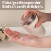 Umlaca Soap Dispenser, Refillable Ceramic Soap Dispenser, 350 ml, Large