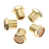Mtsooning 5Pcs Pneumatic Air Breather Vent Silencer Muffler Threaded NPT