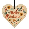 Red Ocean Hello Autumn Home Decor Autumnal House Decorations For