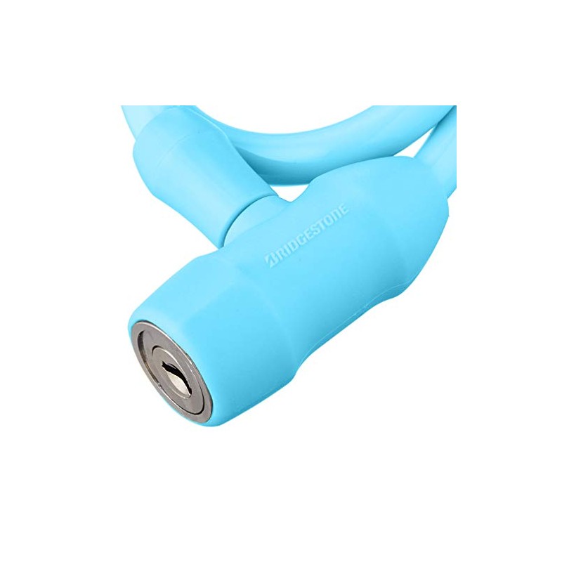 Bridgestone Wire Lock Tough Guard, Bicycle Lock, blue