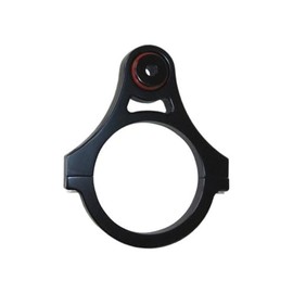 Aeroflow AF64-4103BLK Billet Exhaust Hangers 2.5" Black With Soft Hitemp Boot