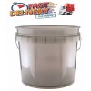 Leaktite 3.5 Gallon Translucent Gray Bucket with Handle