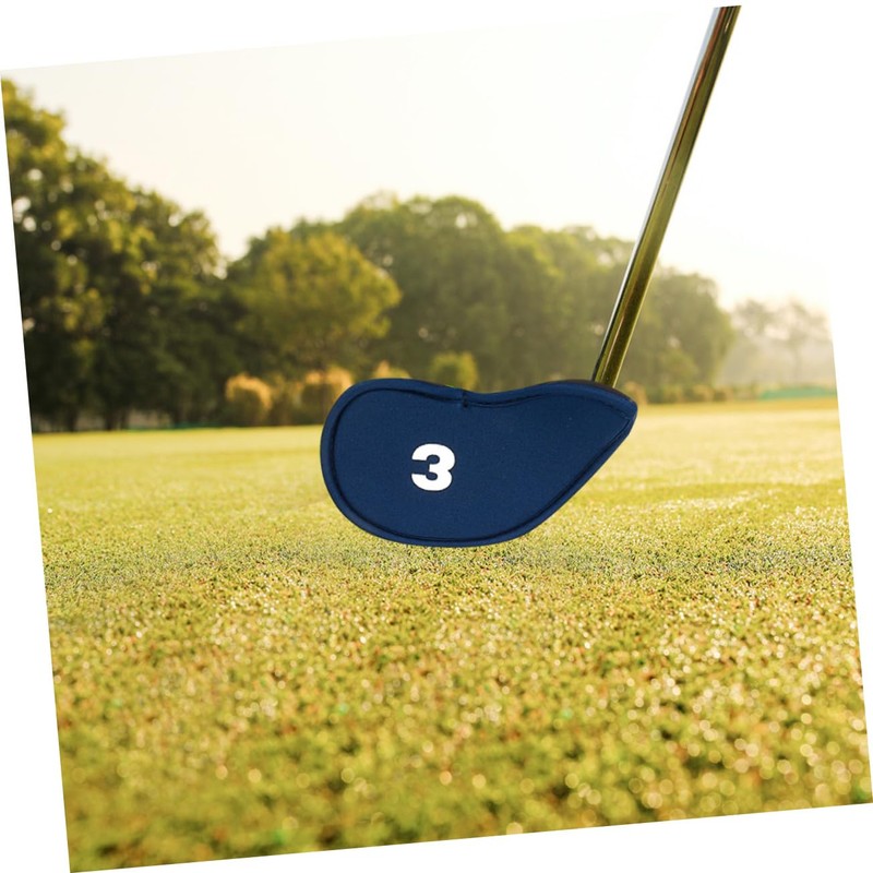 Kisangel 11pcs Golf Iron Professional Portable for Iron Elastic Material