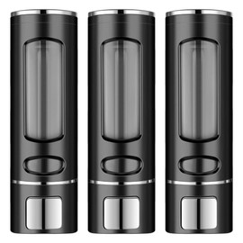 Dispensador De Jabón, 3pcs 400ML Dispensador de Jabón Pared Líquido de para Baño, Cocina, Fregadero Doméstico, Dispensadores Integrados en la Cubierta