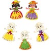 Baker Ross FX241 Weaving Doll Kits - Pack of 5,