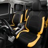CAR PASS Leather Seat Covers, Breathable Universal Car Seat Cover