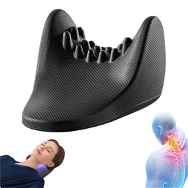 Newlife Neck Device, Newlife Neckease - Suboccipital Release Tool, Chiropractic Pillow Neck Stretcher, Cervical Traction Device Pillow for Muscle Relax
